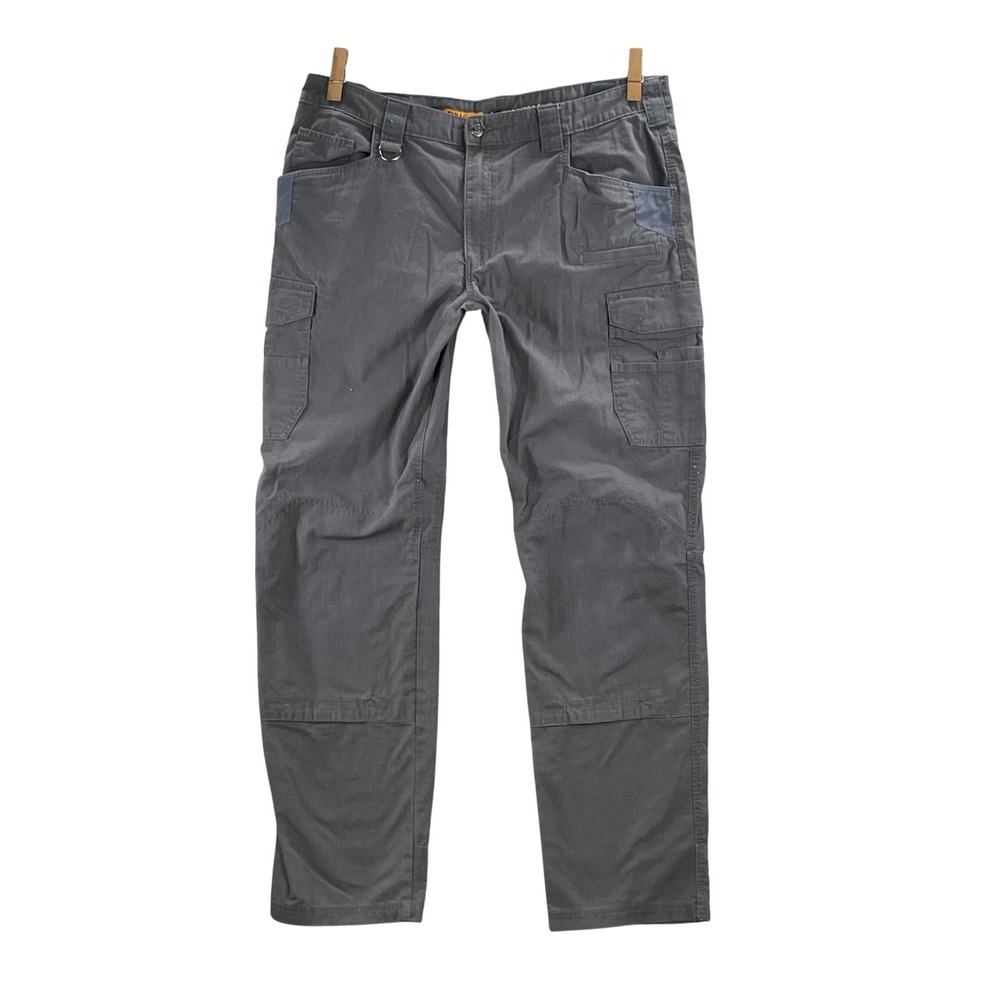 Noble Outfitters Cargo Pants Mens 40x34 Gray FullFlexx Ripstop Tactical Workwear